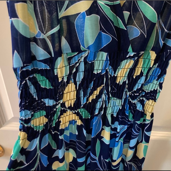 NEW Floral Maxi Dress, L - Picture 4 of 9